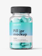 Jar With Pills Mockup Smarty Mockups