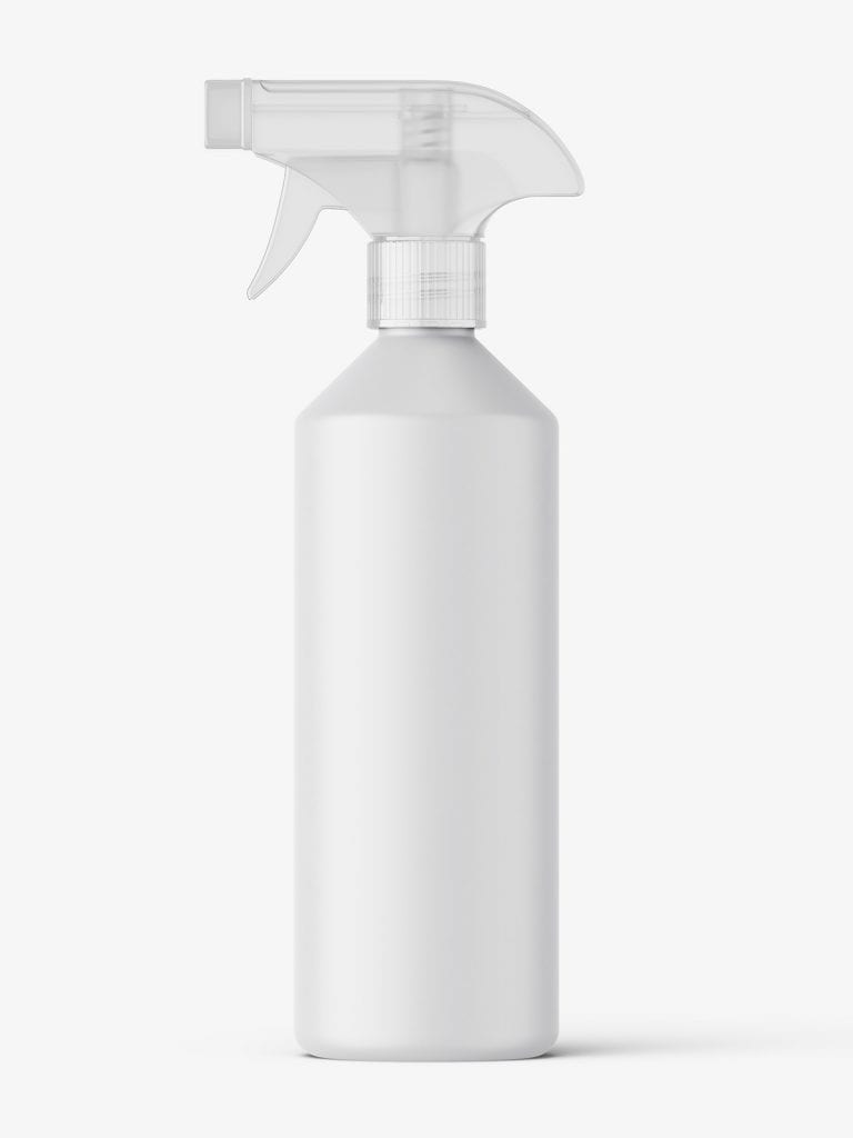 Matt Trigger Spray Bottle Mockup Smarty Mockups