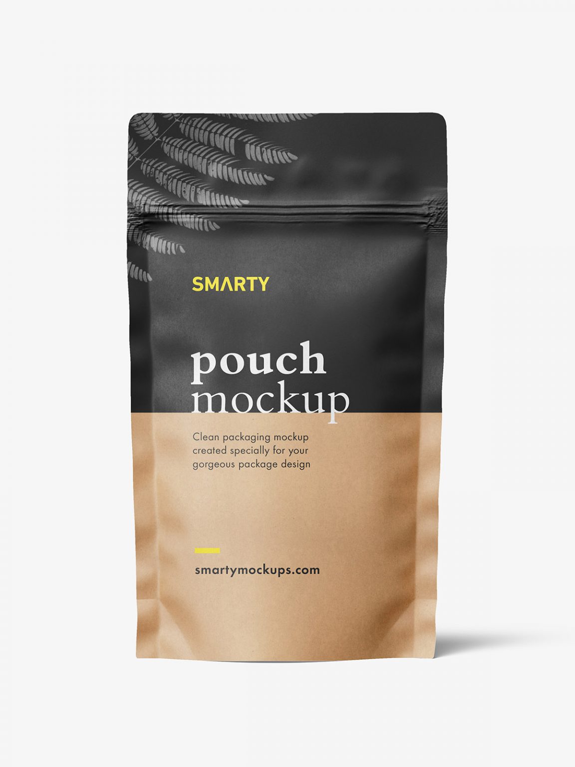 Kraft Paper Pouch Mockup Smarty Mockups