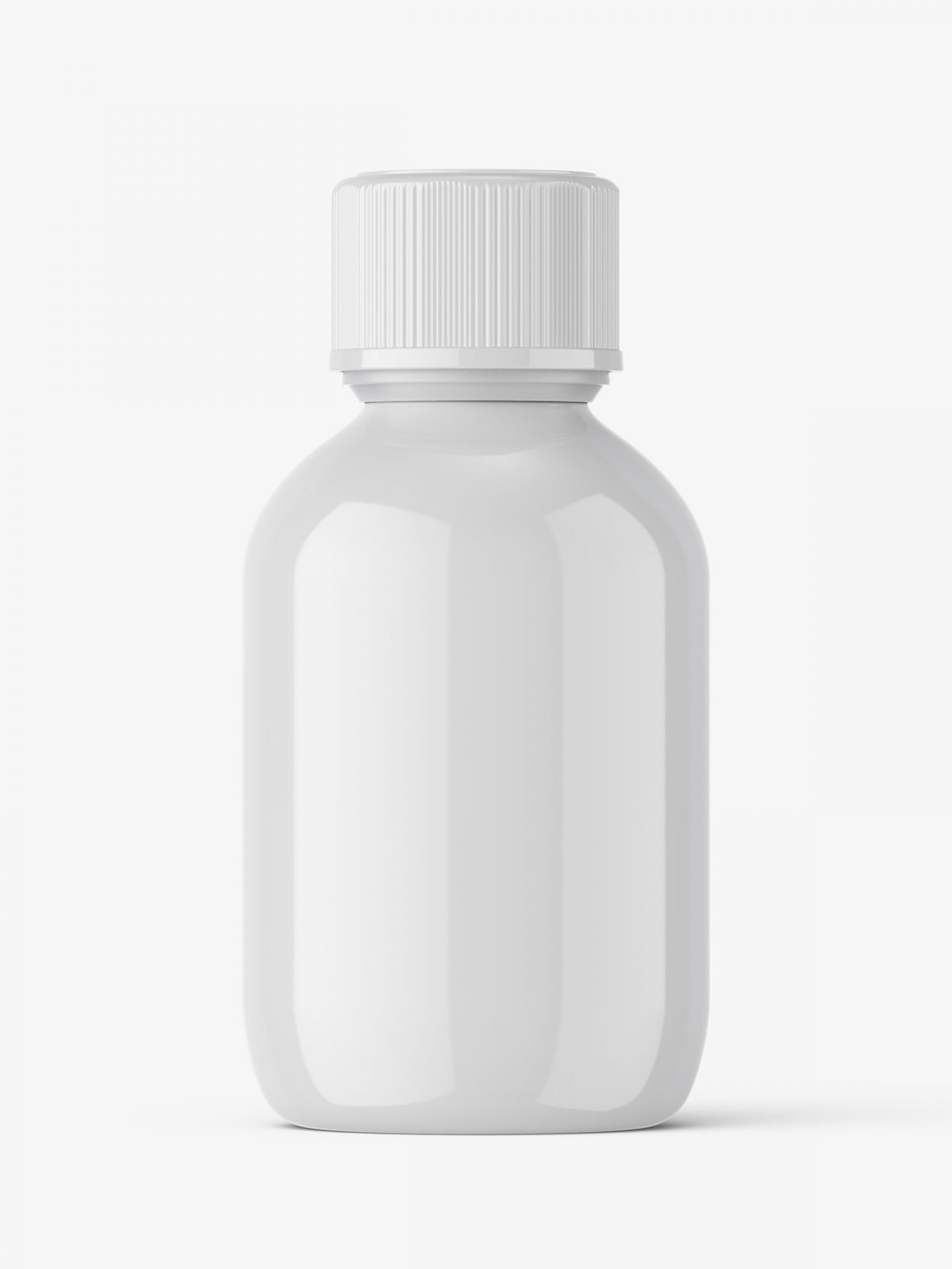 Syrup Bottle Mockup Glossy Smarty Mockups