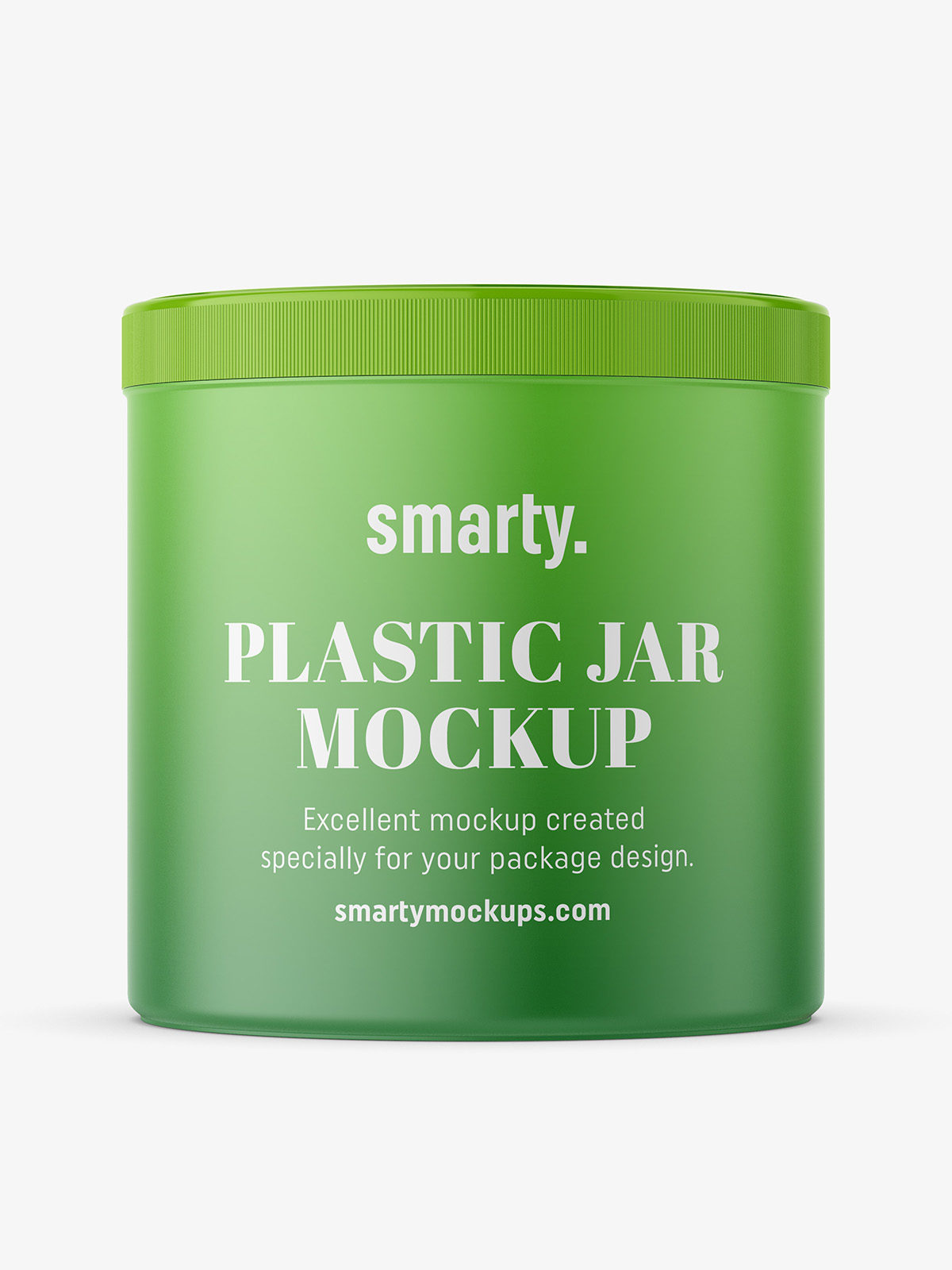 Download Plastic jar mockup / 650 ml - Smarty Mockups