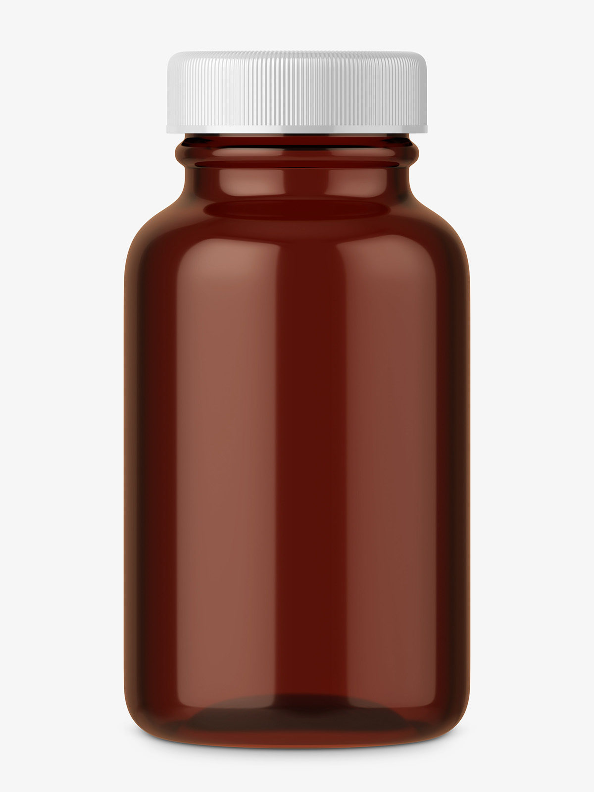 Download Amber pill jar - Smarty Mockups
