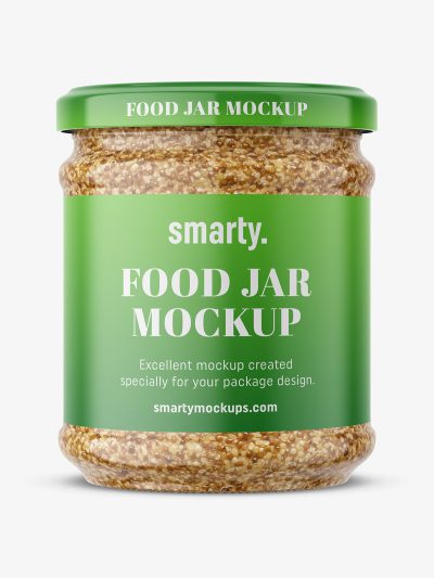 Download Pickle Jar Mockup Smarty Mockups