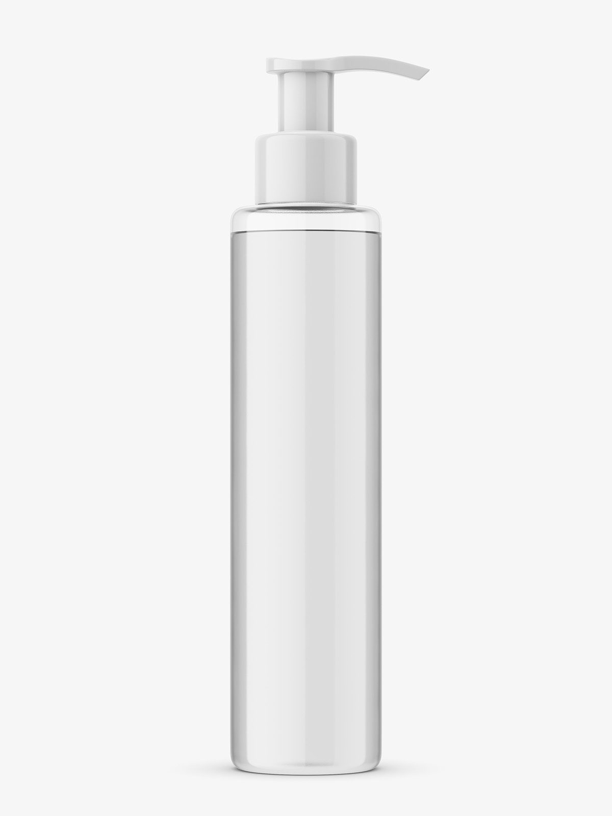 Download Transparent Bottle With Pump Mockup Smarty Mockups