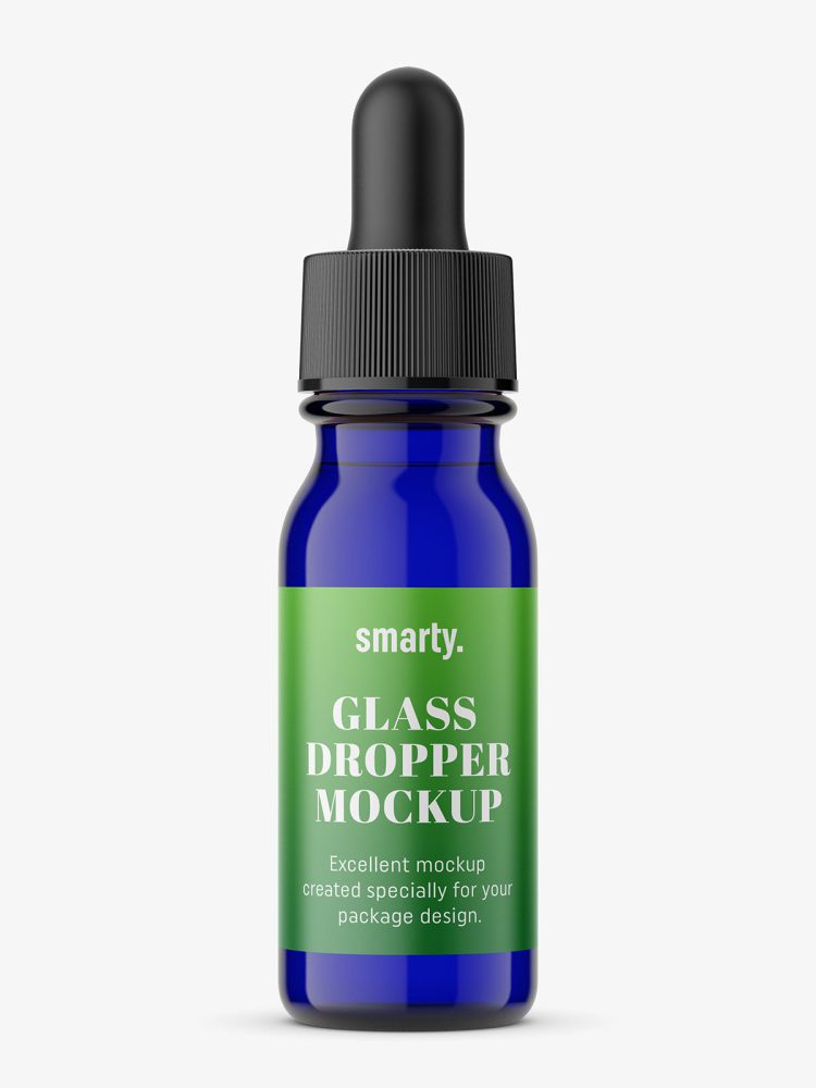 Dropper bottle mockup