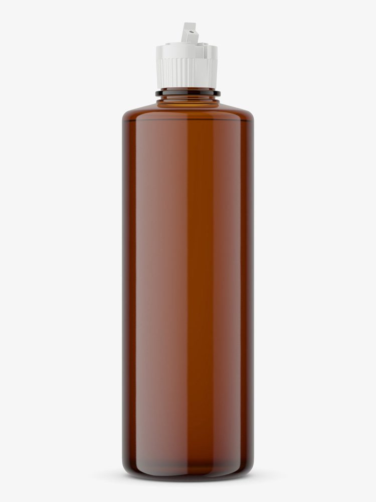 Cylinder bottle mockup
