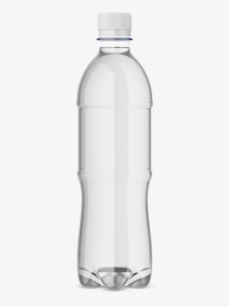 Mineral water bottle mockup