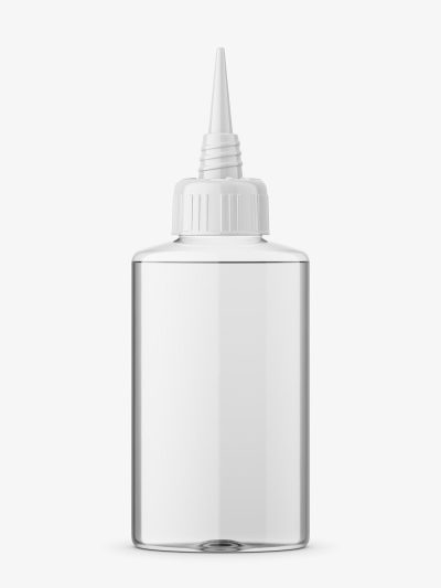Cosmetic bottle with oil