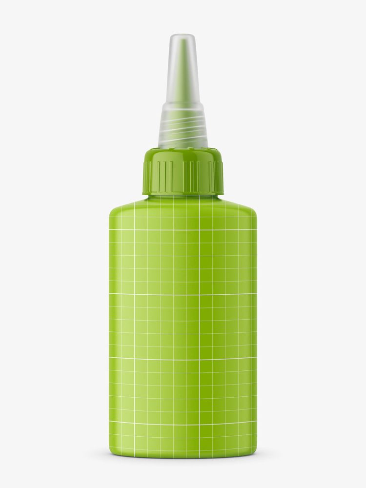Cosmetic bottle with oil