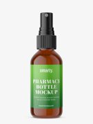 Download Amber spray bottle mockup - Smarty Mockups