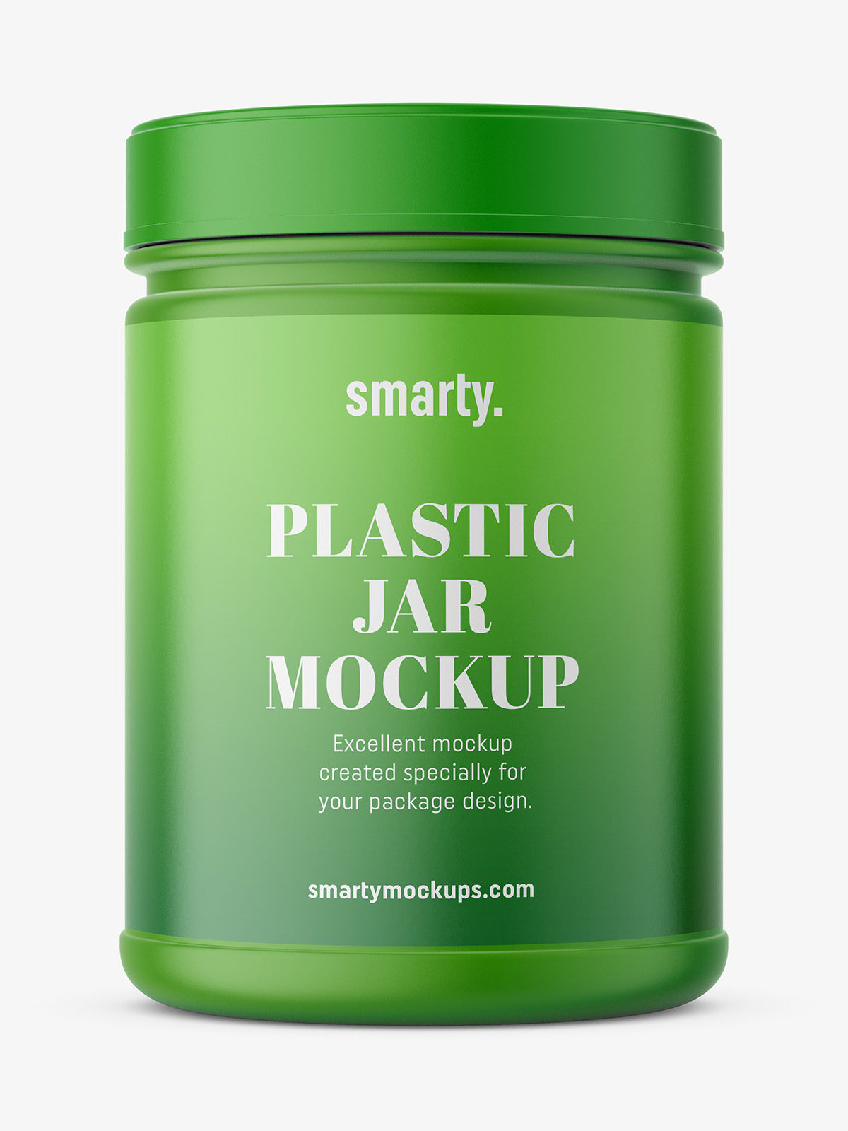 Free smarty supplement jar mockup matte psd Idea