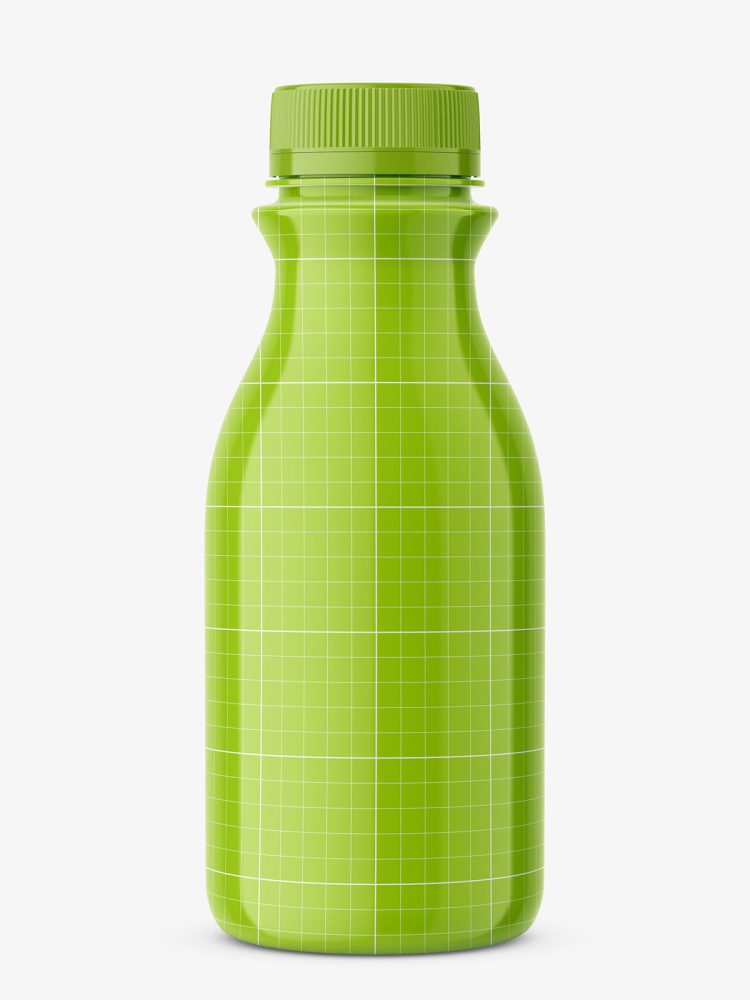 Dairy - plastic bottle mockup