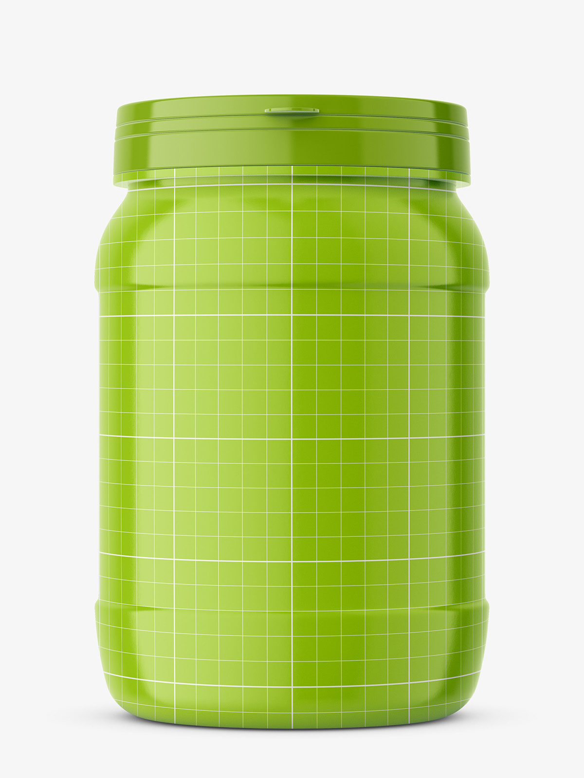 Protein jar mockup / glossy - Smarty Mockups
