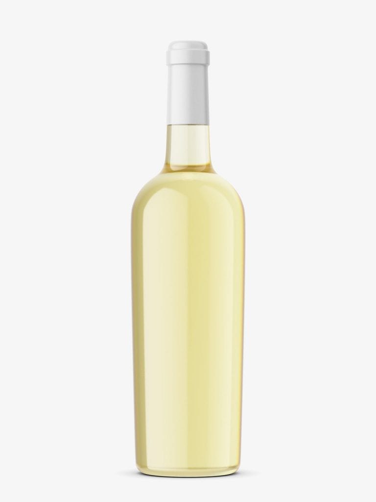 Download White wine mockup - Smarty Mockups