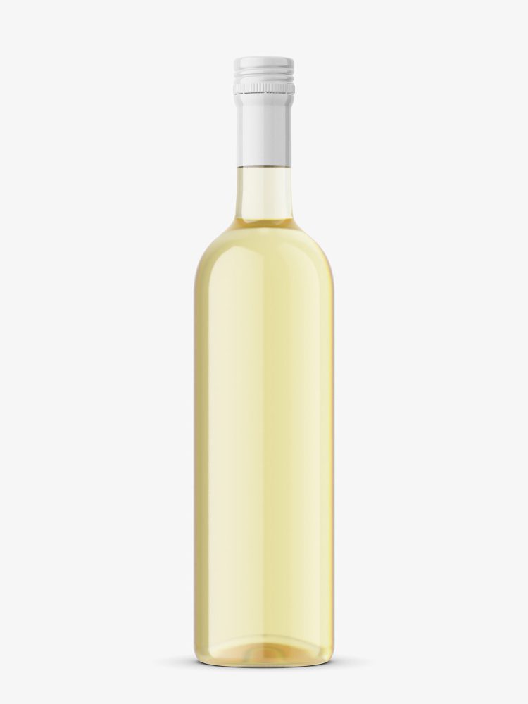 White wine mockup