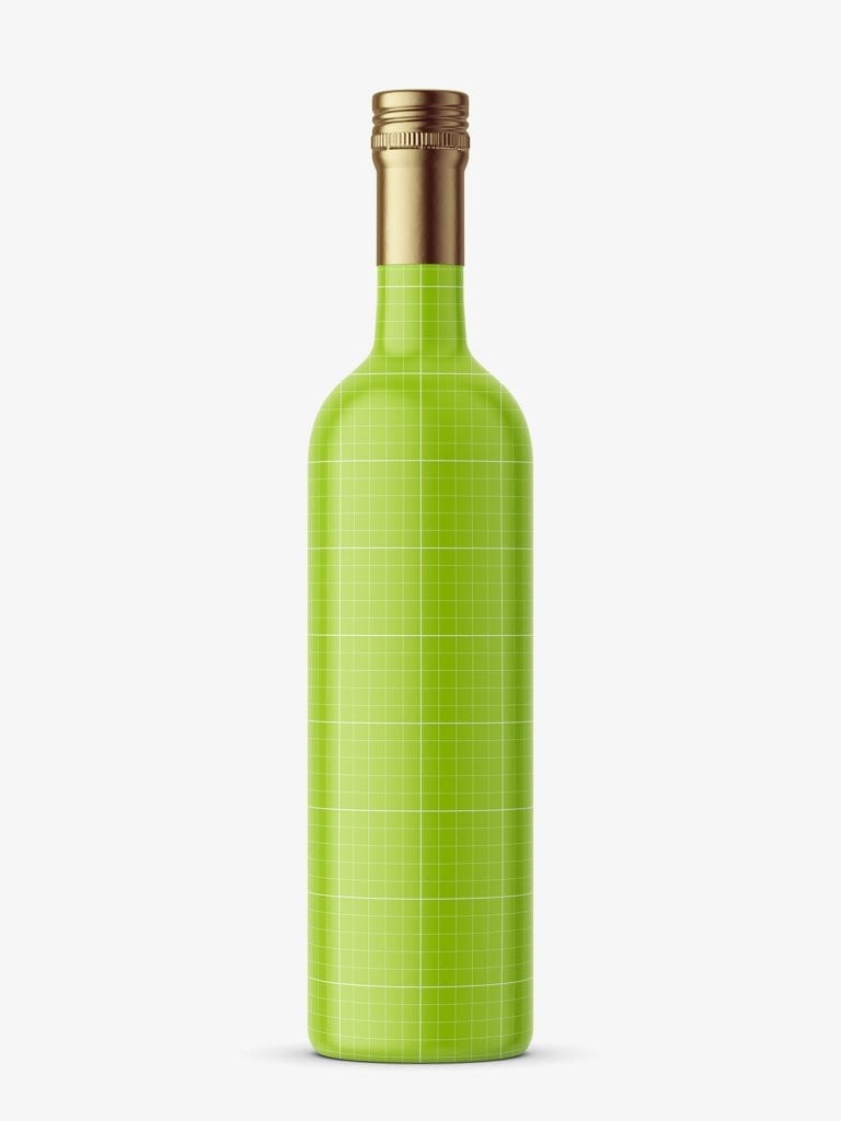 White wine mockup - Smarty Mockups