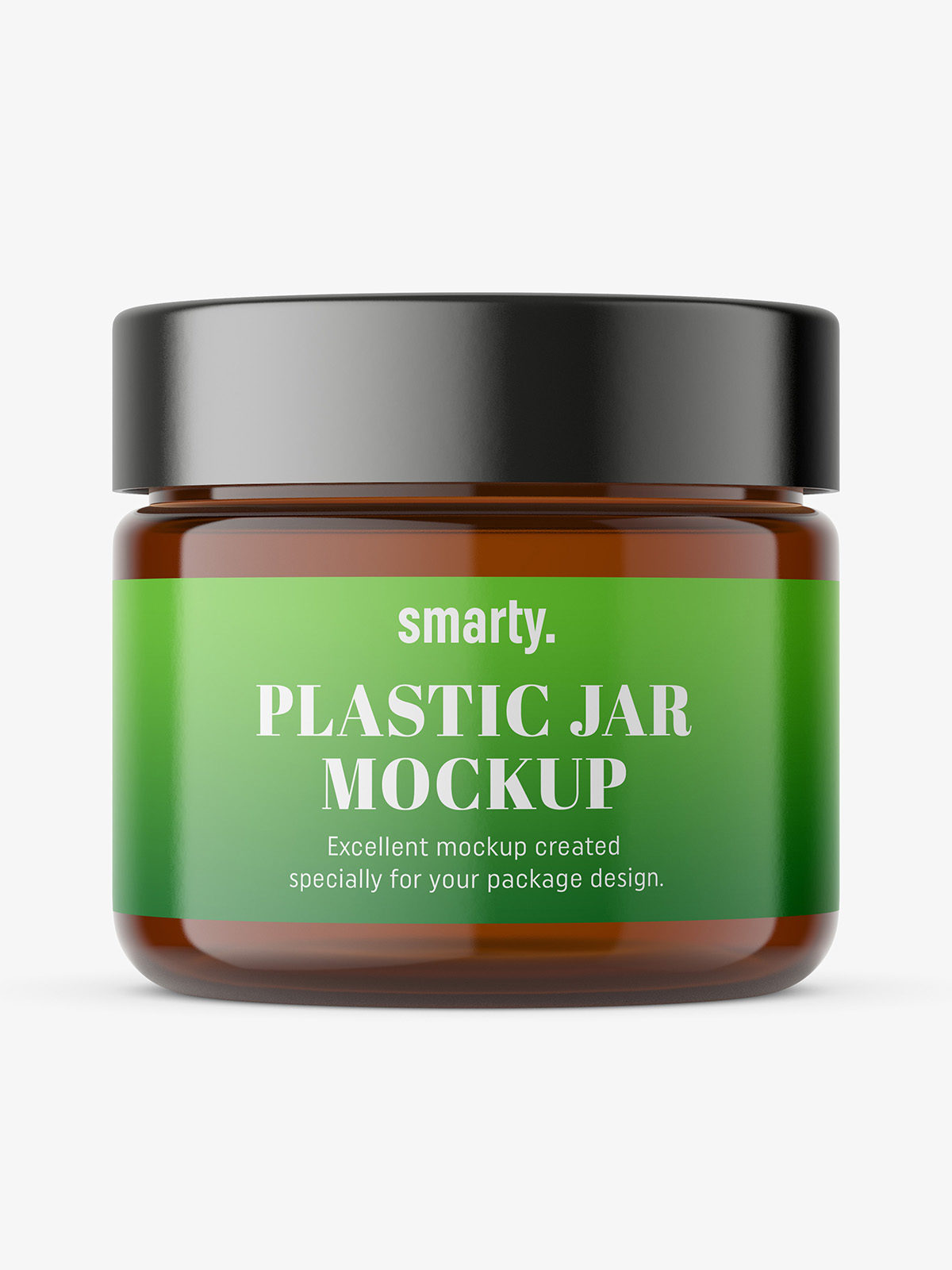 Download Amber glass jar mockup - Smarty Mockups
