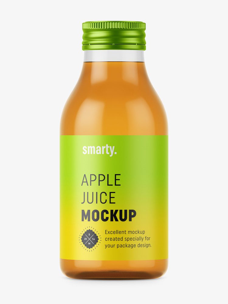 Apple juice mockup