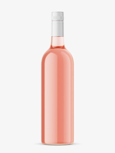 Download Rose wine mockup - Smarty Mockups