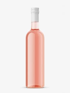 Download Rose wine mockup - Smarty Mockups