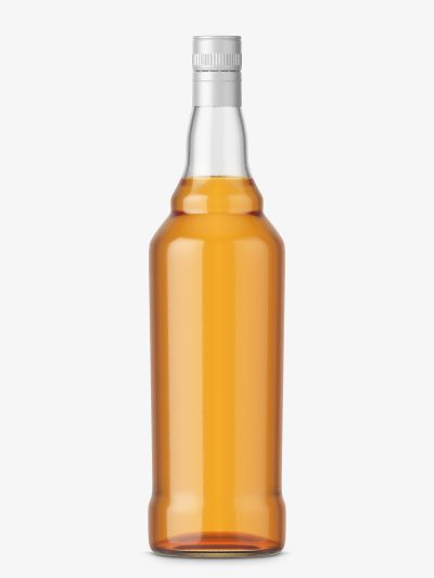 Whisky bottle mockup