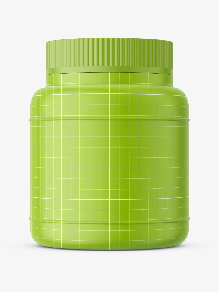 Download Plastic pharmacy jar mockup - Smarty Mockups