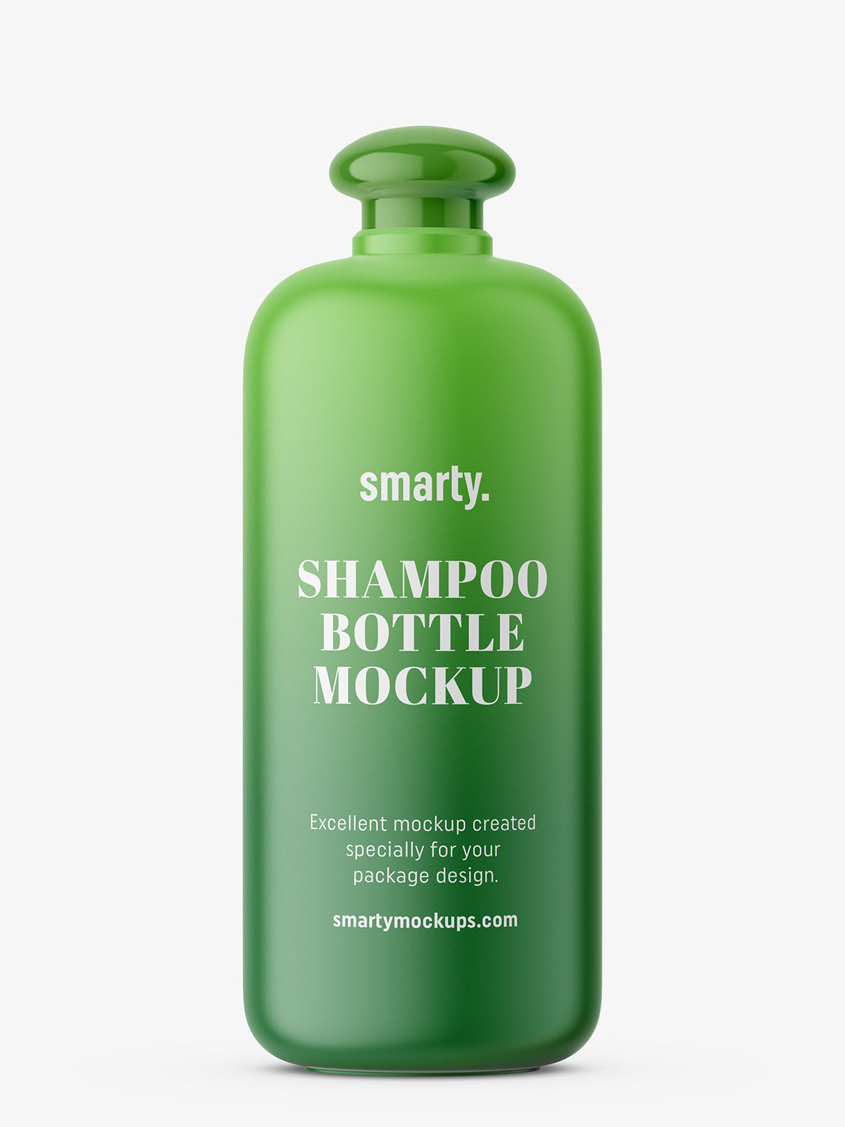 Download Shampoo Bottle With Oval Closure Smarty Mockups