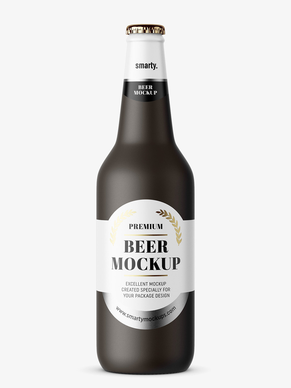 Download Beer Bottle Mockup Matt Smarty Mockups