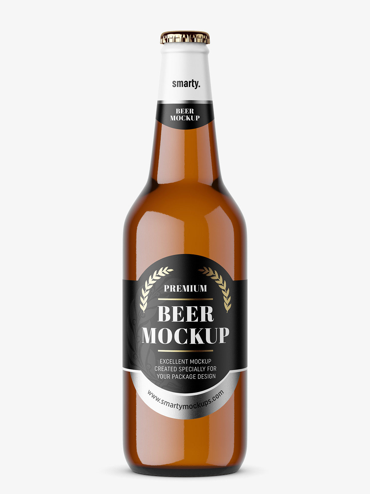 Download Beer Bottle Mockup Smarty Mockups