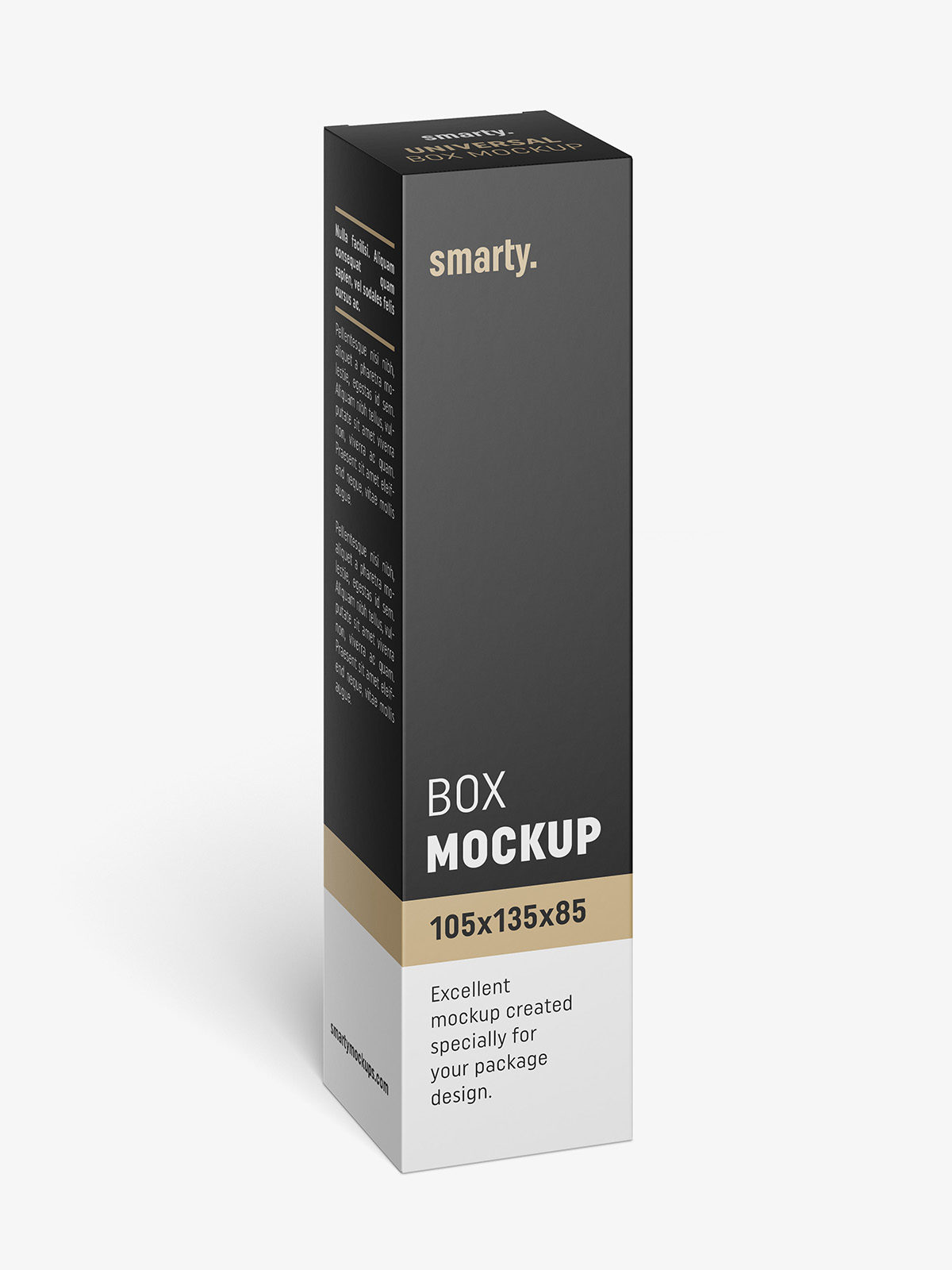 Download Box mockup / 45x180x45 - Smarty Mockups