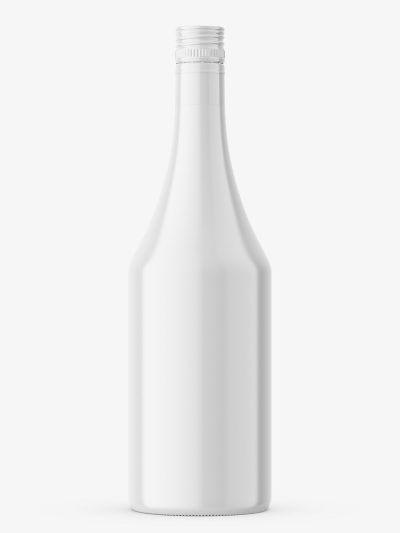 Liquor bottle mockup