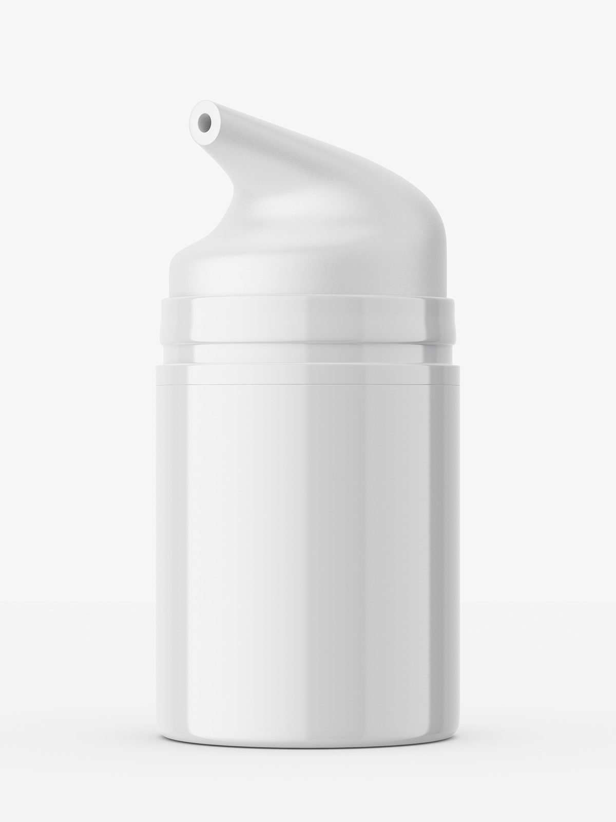 Download Cosmetic bottle with airless pump mockup - Smarty Mockups