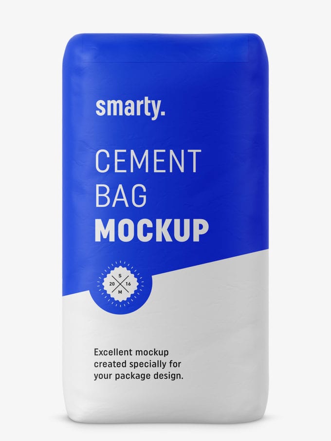 Download Cement bag mockup - Smarty Mockups