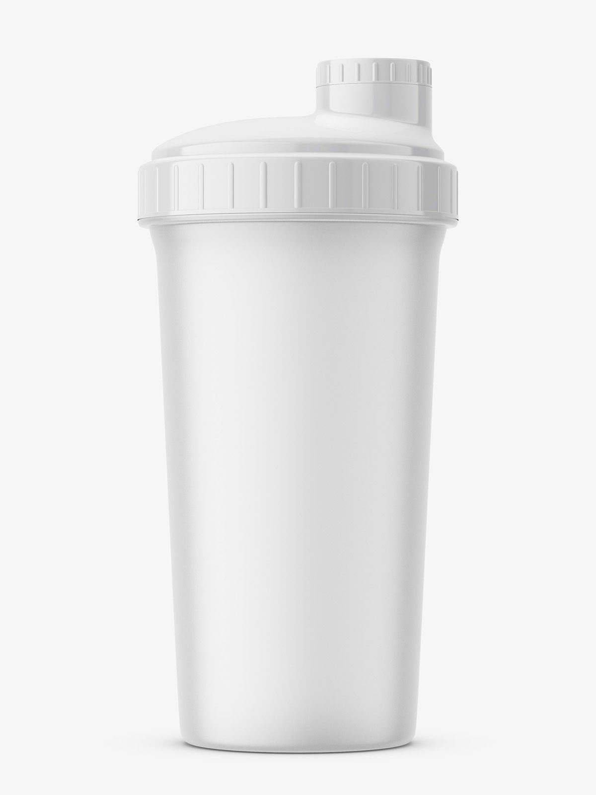 White Shaker Bottle Mockup / Premium Vector 3d Mock Up Realistic Metallic Shaker Bottle / Free ...