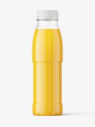 Orange juice bottle mockup - Smarty Mockups