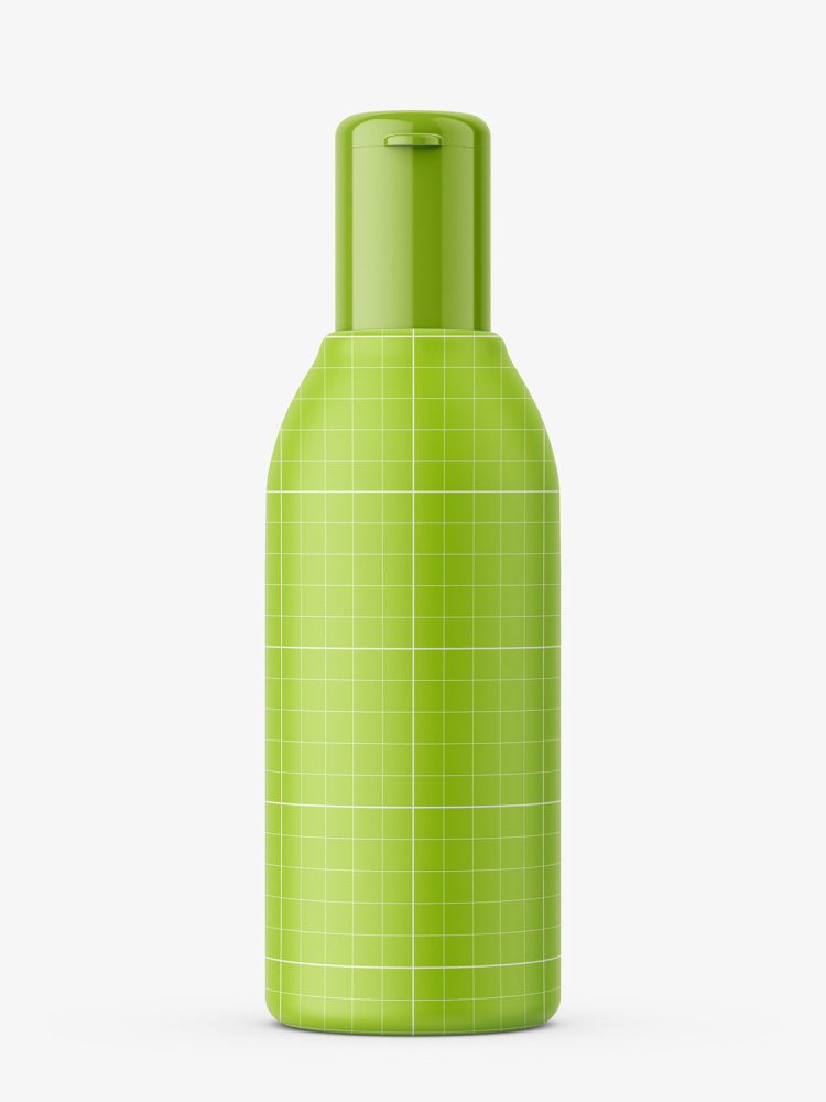 Universal matt plastic bottle