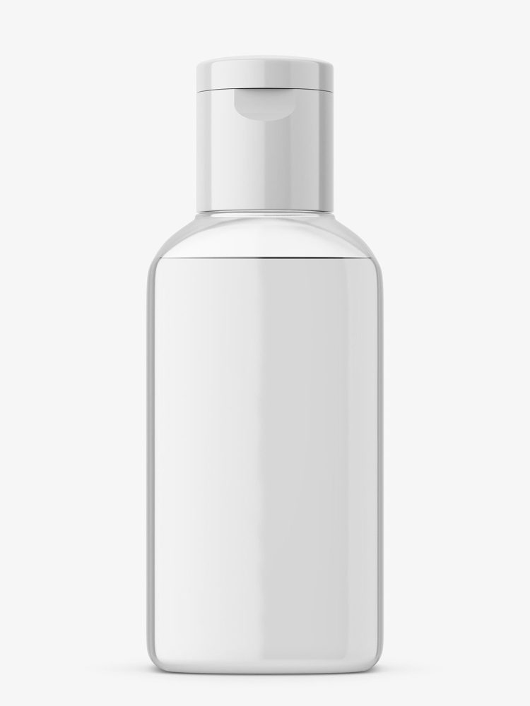 Small sample bottle / transparent