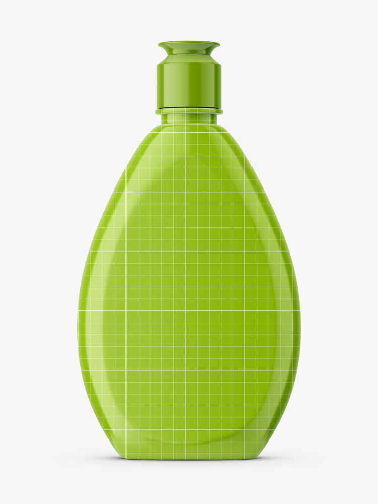 Universal plastic bottle mockup