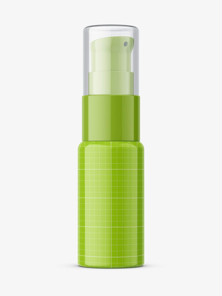 Small airless bottle mockup / plastic