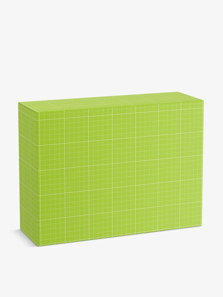 Cardboard box mockup / 200x150x70