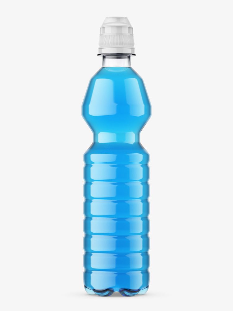 Isotonic bottle mockup