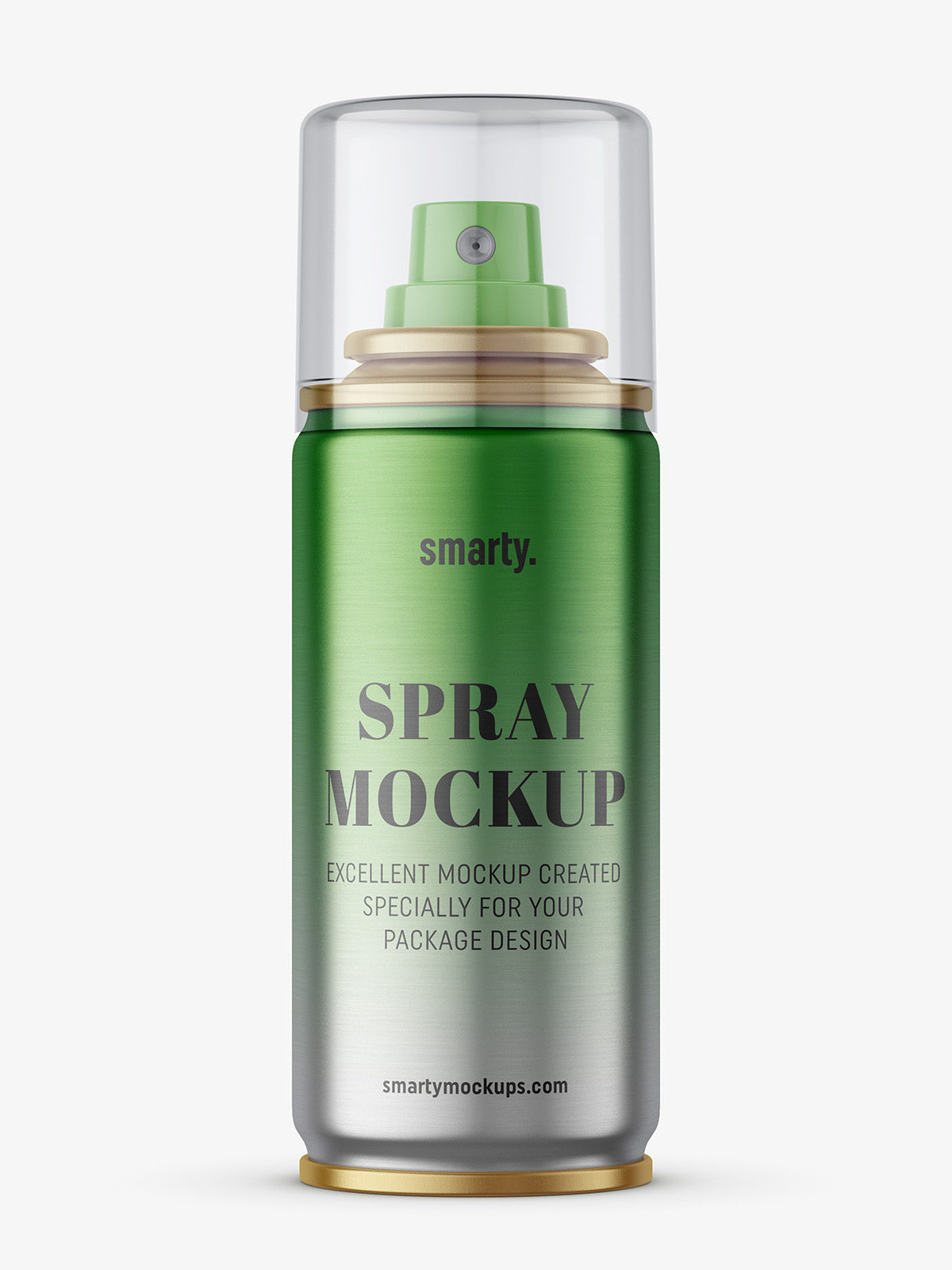 Download Metallic Spray Mockup Smarty Mockups