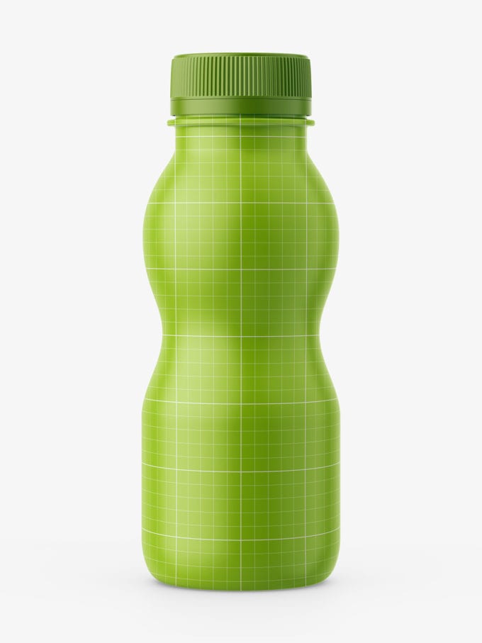 Download Matt yogurt bottle mockup - Smarty Mockups