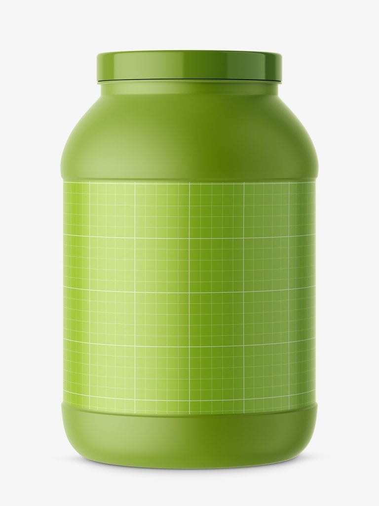 Download Big matt nutrition jar mockup - Smarty Mockups