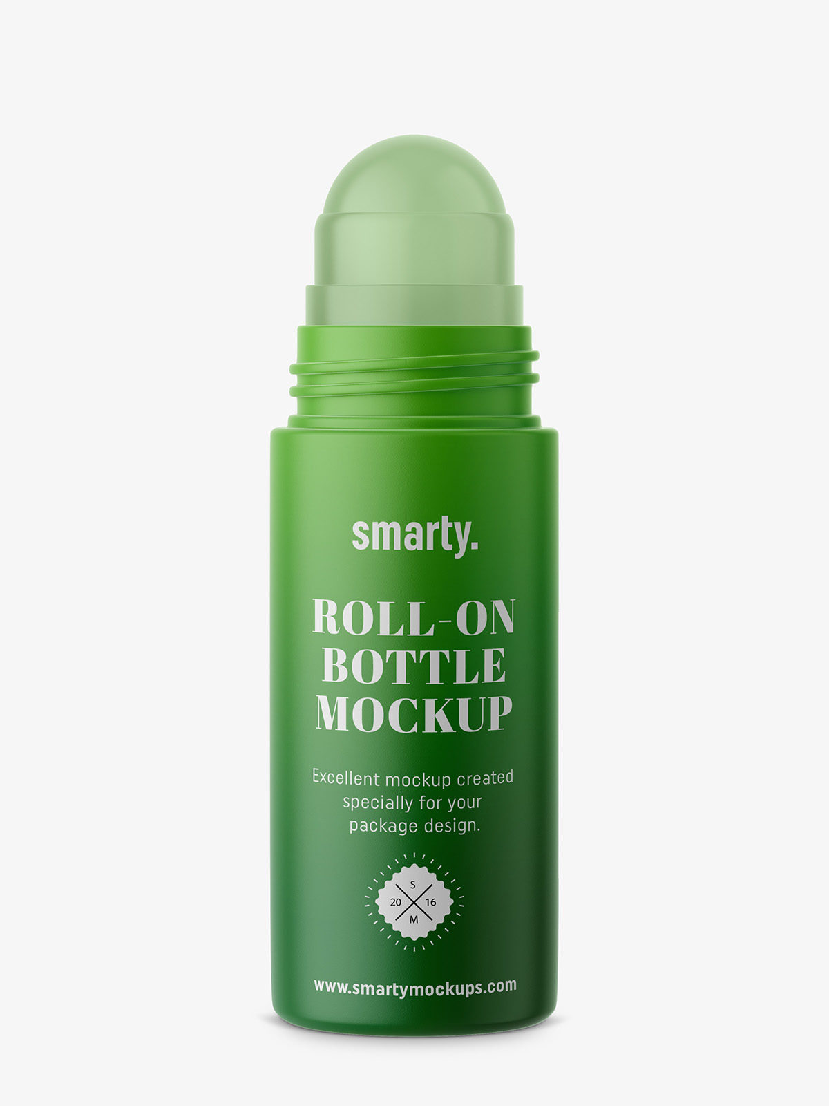 Download Matt roll-on bottle mockup - Smarty Mockups