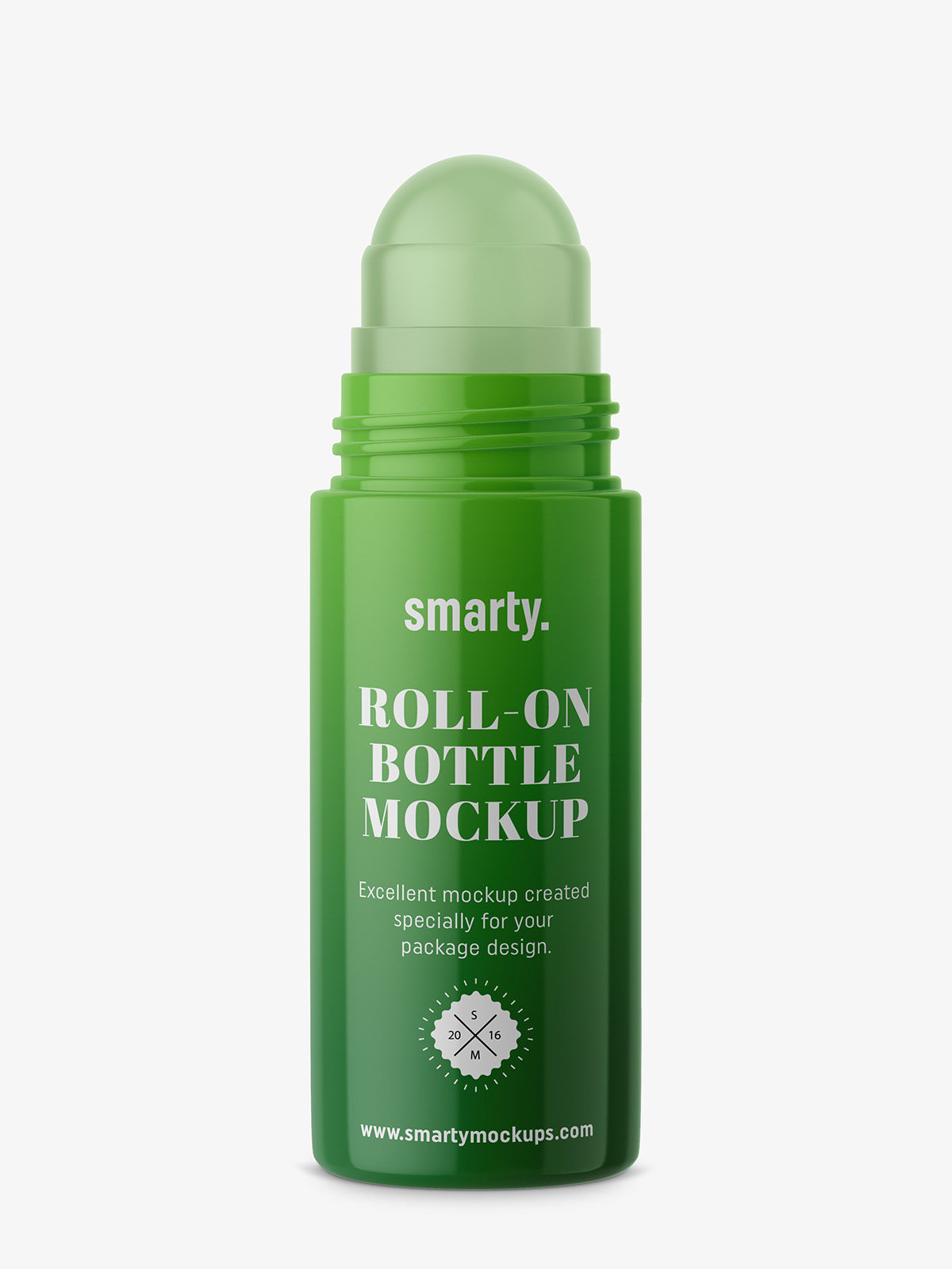 Download Glossy Roll On Bottle Mockup Smarty Mockups