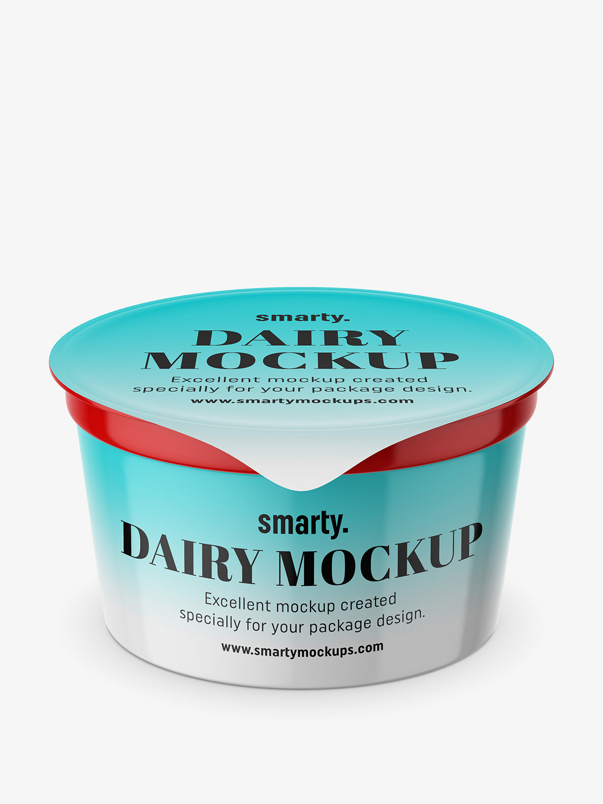 Download Dairy container mockup - Smarty Mockups