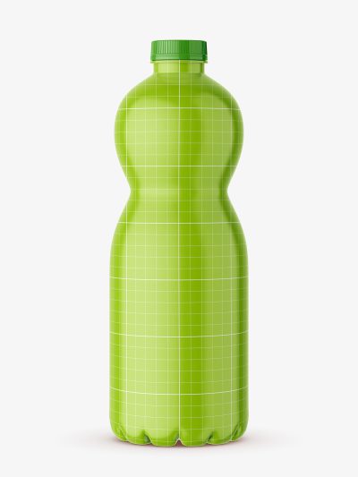 Apple juice bottle mockup - Smarty Mockups