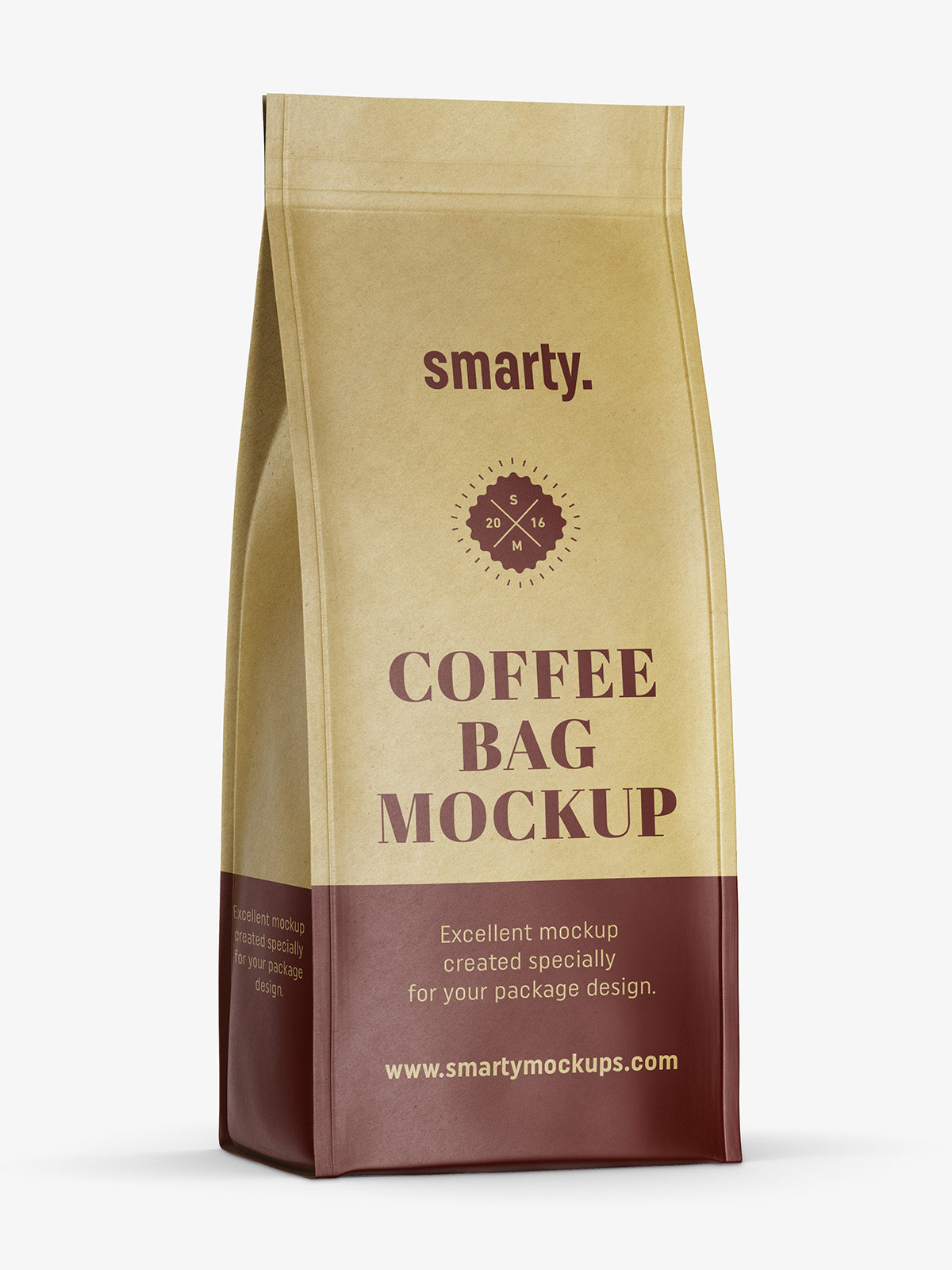 Download Eco paper coffee bag mockup - Smarty Mockups