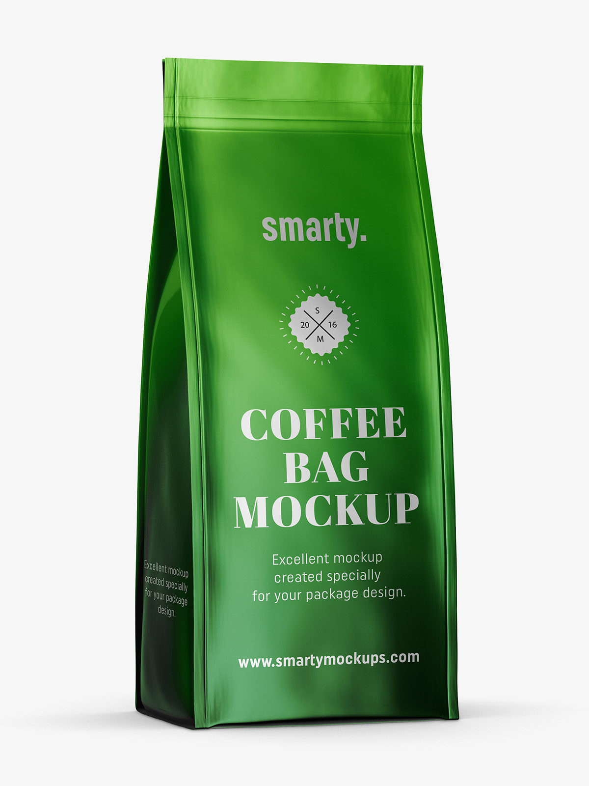 Download Metallic coffee bag mockup - Smarty Mockups